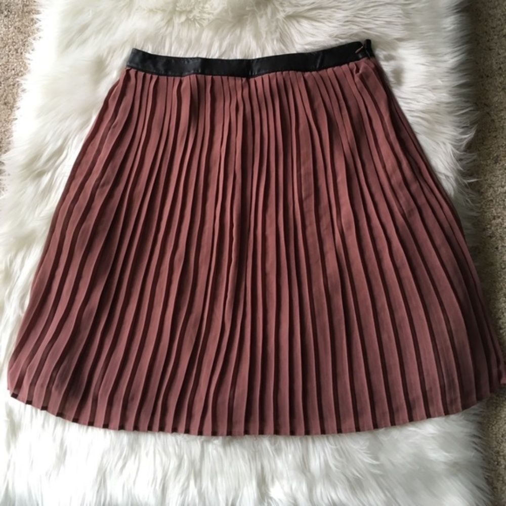 5 for $25 / Mossimo Dusty Rose Pleated Skirt